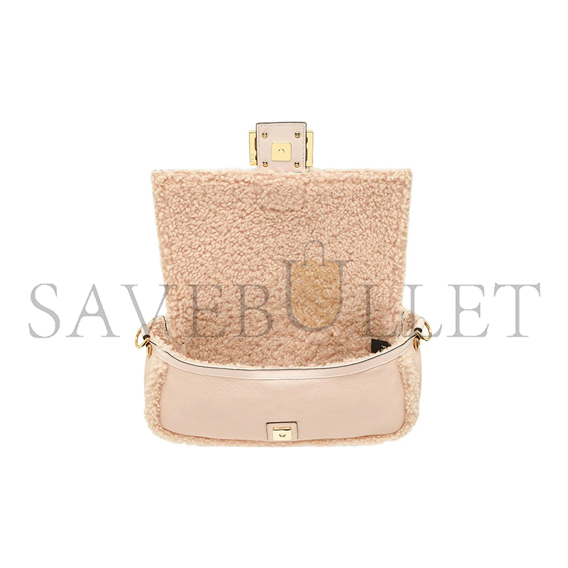 F**di lambskin shearling baguette soap 8br600almrf136t (28*14*8cm)